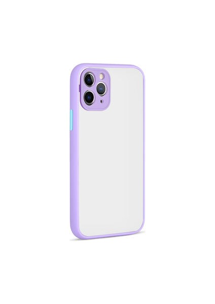 iPhone 11 Pro Kılıf Neonix Kenarları Renkli Silikon Kapak