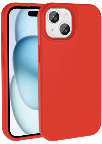 Apple iPhone 15 Kılıf Ultra Yumuşak Magsafeli Silvessa Premium Silikon Kapak