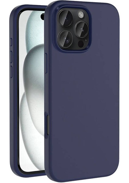 Apple iPhone 16 Pro Max Kılıf Ultra Yumuşak Magsafeli Silvessa Premium Silikon Kapak