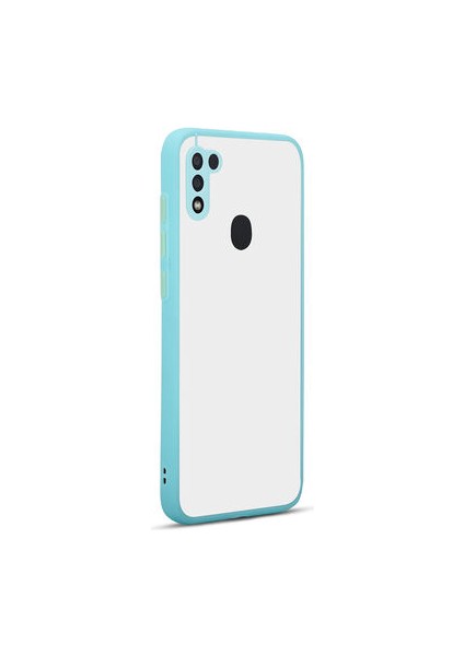 Samsung Galaxy A11 Kılıf Neonix Kenarları Renkli Silikon Kapak