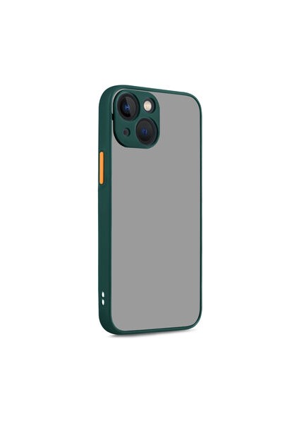 iPhone 13 Mini Kılıf Neonix Kenarları Renkli Silikon Kapak
