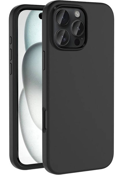 Apple iPhone 16 Pro Max Kılıf Yumuşak Dokulu ve Magsafeli Gravita Premium Kapak