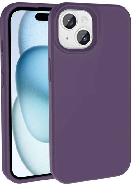 Apple iPhone 14 Kılıf Ultra Yumuşak Magsafeli Silvessa Premium Silikon Kapak