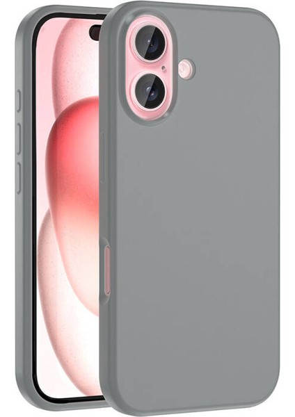 Apple iPhone 16 Plus Kılıf Yumuşak Dokulu ve Magsafeli Gravita Premium Kapak