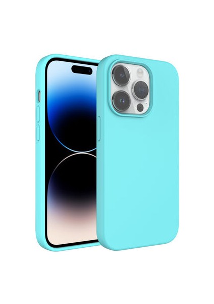 Apple iPhone 14 Pro Max Kılıf Sıvı Teknolojili Silinebilir Sert Kılıf Yumuşak Dokulu ve Magsafeli Gravita Premium Kapak Kapak