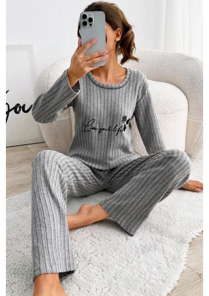 Zhlbutik Genç Baskılı İnterlok Pijama Takımı fiyatları