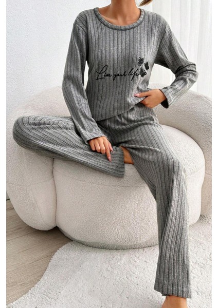 Zhlbutik Genç Baskılı İnterlok Pijama Takımı fırsatları