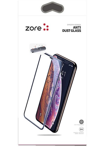 Apple iPhone 13 Pro Max Uyumlu Zore Anti-Dust Temperli Ekran Koruyucu