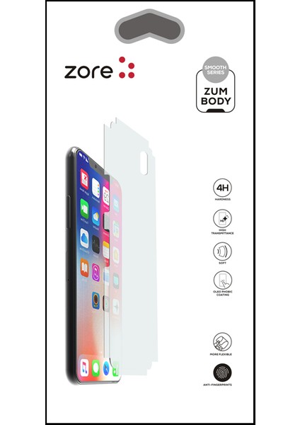 Galaxy S20 Uyumlu Zore Ön Arka Zum Body Ekran Koruyucu