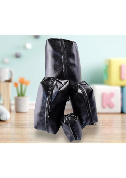 Makyaj Çantası Seti Büyükten Küçüğe Doğru 4 Adet Içiçe Geçebilen Küçük Çanta modelleri