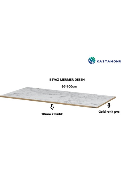 60*100cm Masa Tablası