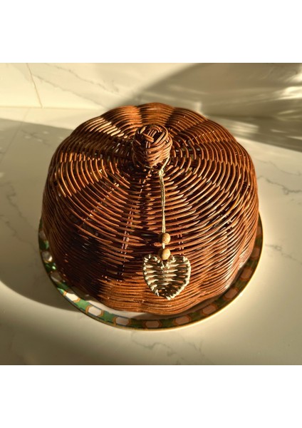 Rattan Kek Fanus Kapağı modelleri
