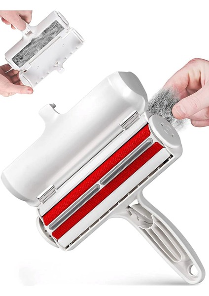 Pratik Kedi Köpek Evcil Hayvan Tüy Temizleyici Kıl Toz Toplayıcı Hazneli Tüy Toplama Aleti 1 Adet fiyatları