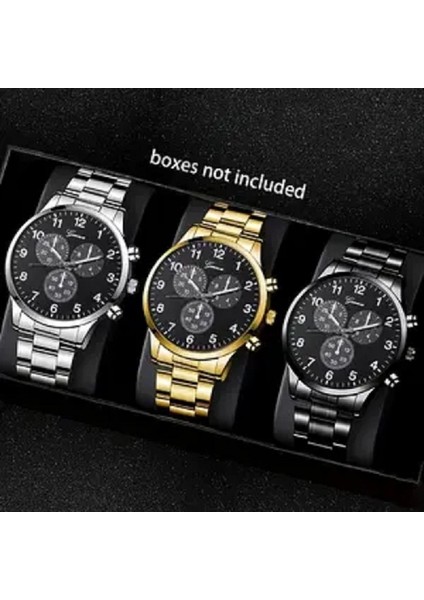 Erkekler Için Şık Çelik Kuvars Kol Saati fırsatları