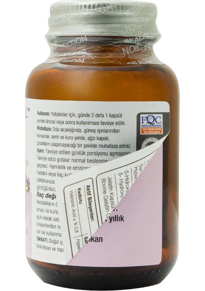 5-Htp 5 Hydroxytryptophan Bitkisel Karışım 60 Kapsül X 350mg