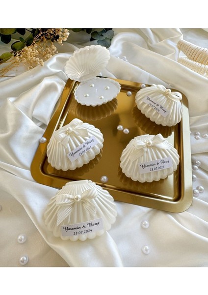 Istiridye Mum Söz, Nişan, Nikah, Doğum Günü, Düğün, Hediyelik -15 Adet