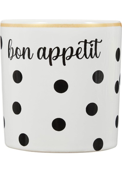 Bon Appetit Espresso, Double Türk Kahvesi Fincanı - Kulpsuz Bardak