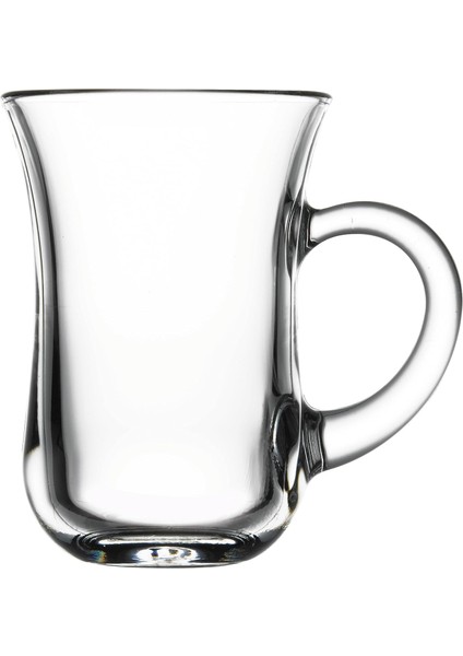 Çay Bardak 6 Lı Kulplu Çay Bardağı