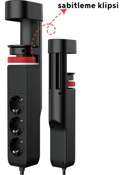 Akım Korumalı Priz - Masa Kenarı Ayarlanabilir fiyatları