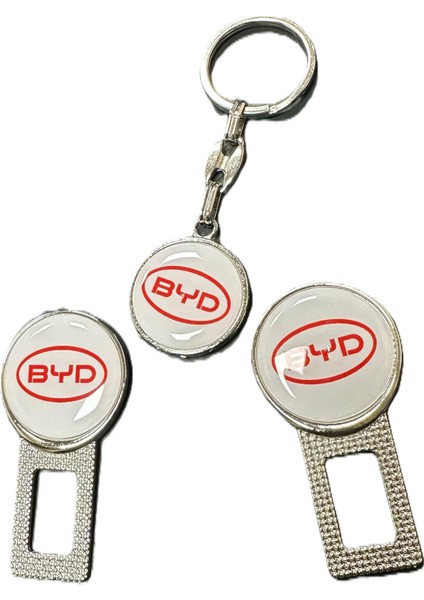 Byd Uyumlu Ikaz Ses Metal Toka 2 Adet Anahtarlık 1 Adet