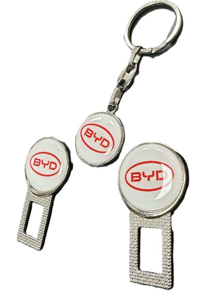 Byd Uyumlu Ikaz Ses Metal Toka 2 Adet Anahtarlık 1 Adet modelleri