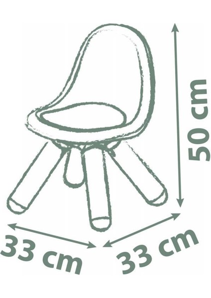 Çocuk Sandalyesi - Yeşil 880120