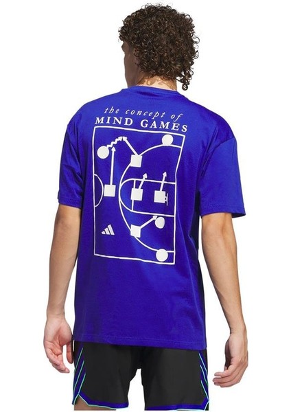 Erkek Mavi Graphıc Tee (Short Sleeve Adı Bb Gfx Tee JN7110 fiyatları