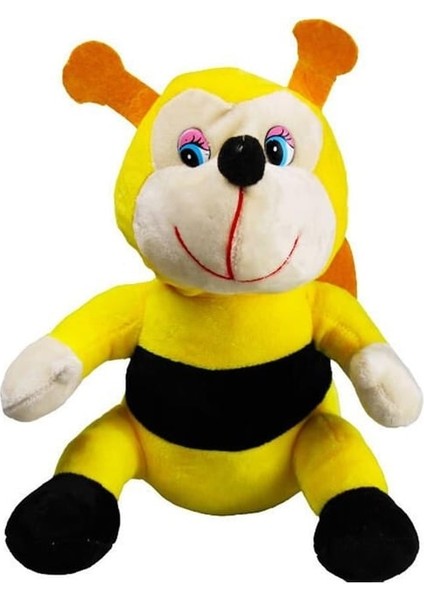 Sevimli Arımaya 25 cm - Uyku ve Oyun Arkadaşı Arı Peluş Oyuncak