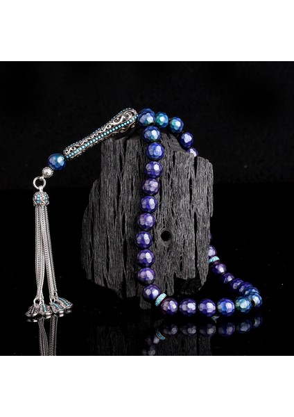 Zirkon Taş Gümüş Püsküllü Renk Değiştiren His Taşı Tesbih fiyatları