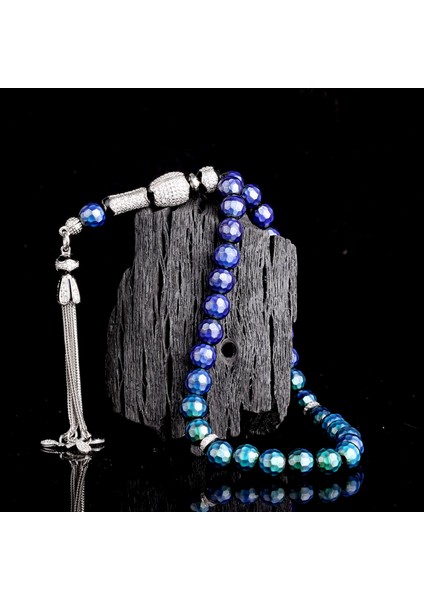 Zirkon Taş Gümüş Püsküllü Renk Değiştiren His Taşı Tesbih modelleri