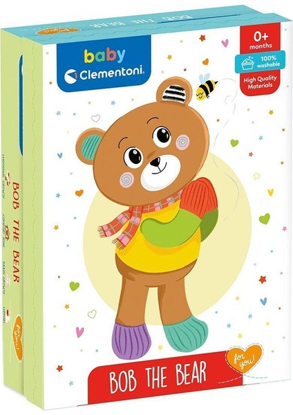 17761 Baby Clementoni - Yumuşacık Ayıcık 1-4 Yaş