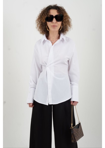 Siyah Bol Paça Saten Pantolon fırsatları