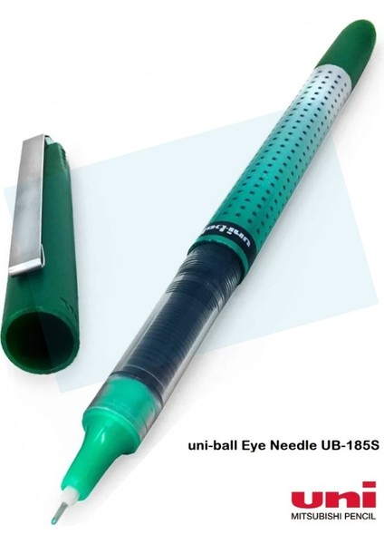 Kırmızı Pilot Kalem 5 Adet Uniball Eye Needle 0.5 mm Iğne Uçlu Pilot Kalem UB-185 S Iğne Uçlu Likit Mürekkepli Jel Kalem