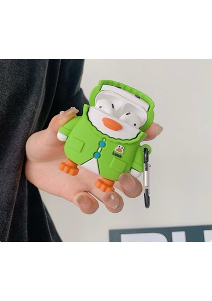 Airpods Pro-Pro 2.nesil Uyumlu 3D Kopçalı Kulaklık Kılıfı modelleri