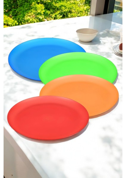 Tabak Seti Kamp Piknik Tabağı 4 Adet 721506