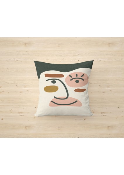 Çift Taraf Baskılı Gizli Di Özel Tasarım Süet Dokulu Kırlent Kılıfı Takımı 18 modelleri