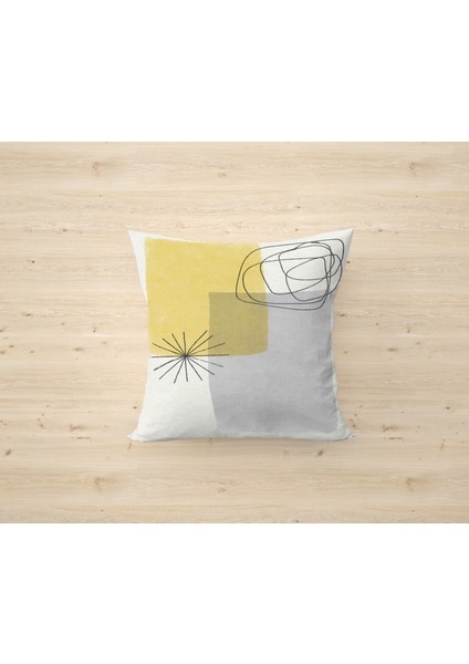 Çift Taraf Baskılı Gizli Di Özel Tasarım Süet Dokulu Kırlent Kılıfı Takımı 243 modelleri