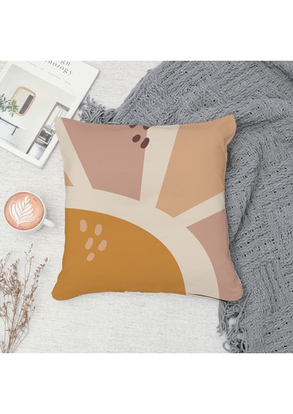 Çift Taraf Baskılı Gizli Di Özel Tasarım Süet Dokulu Kırlent Kılıfı Takımı 217