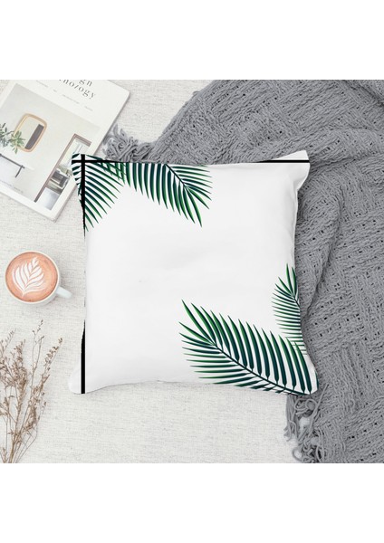 Çift Taraf Baskılı Gizli Di Özel Tasarım Süet Dokulu Kırlent Kılıfı Takımı 147