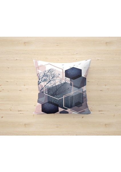 Çift Taraf Baskılı Gizli Di Özel Tasarım Süet Dokulu Kırlent Kılıfı Takımı 163 modelleri