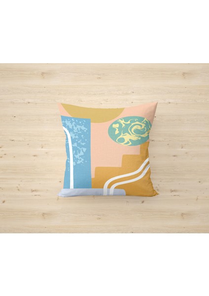 Çift Taraf Baskılı Gizli Di Özel Tasarım Süet Dokulu Kırlent Kılıfı Takımı 212 modelleri