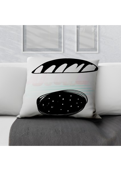 Çift Taraf Baskılı Gizli Di Özel Tasarım Süet Dokulu Kırlent Kılıfı Takımı 234 fiyatları