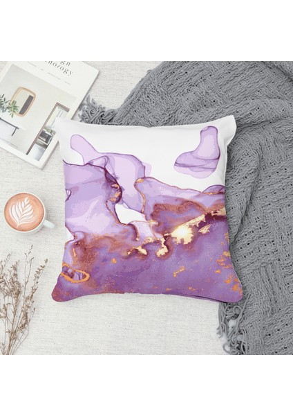 Çift Taraf Baskılı Gizli Di Özel Tasarım Süet Dokulu Kırlent Kılıfı Takımı 03