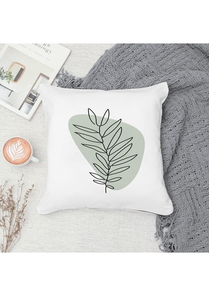 Çift Taraf Baskılı Gizli Di Özel Tasarım Süet Dokulu Kırlent Kılıfı Takımı 144