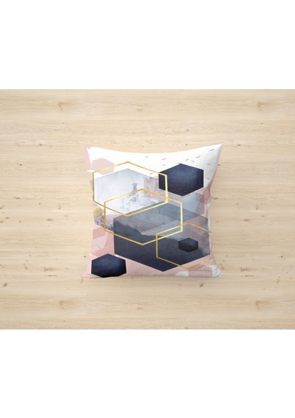 Çift Taraf Baskılı Gizli Di Özel Tasarım Süet Dokulu Kırlent Kılıfı Takımı 151 modelleri