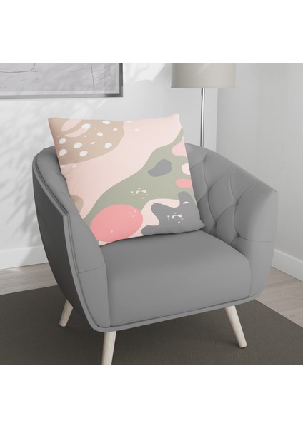 Çift Taraf Baskılı Gizli Di Özel Tasarım Süet Dokulu Kırlent Kılıfı Takımı 25 fırsatları