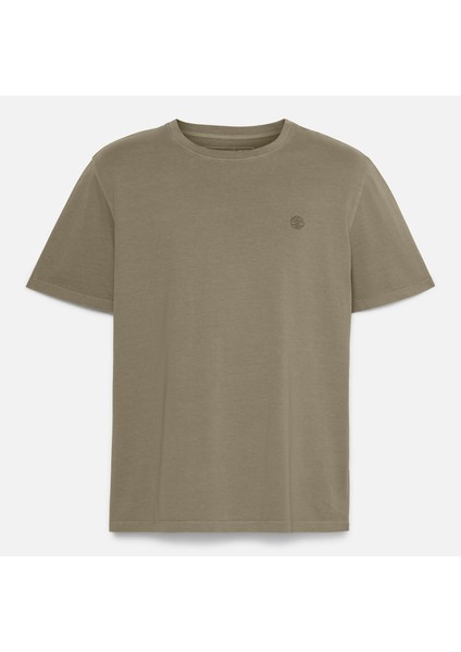 Dunstan Rıver Garment Dye Short Sleeve T Erkek Yeşil Tshirt TB0A5YAYA581 indirimleri