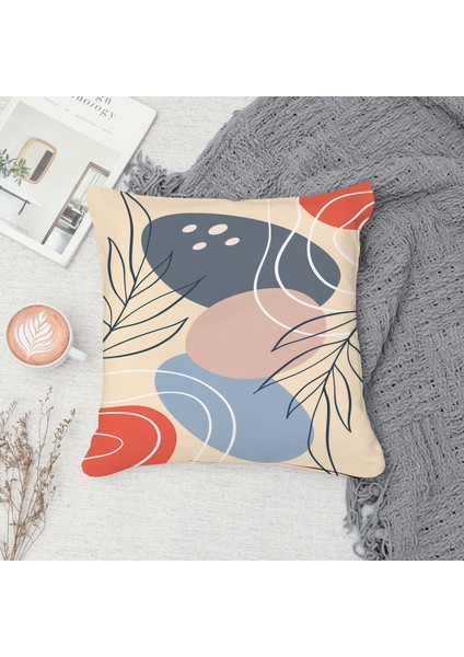 Çift Taraf Baskılı Gizli Di Özel Tasarım Süet Dokulu Kırlent Kılıfı Takımı 29