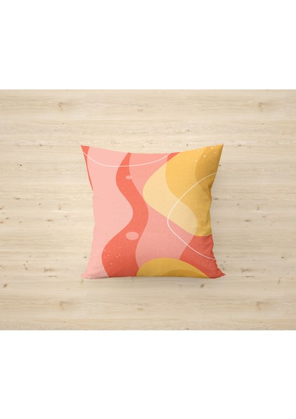 Çift Taraf Baskılı Gizli Di Özel Tasarım Süet Dokulu Kırlent Kılıfı Takımı 08 modelleri