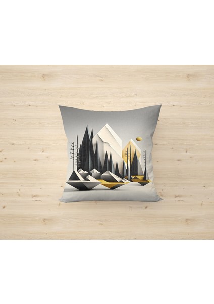 Çift Taraf Baskılı Gizli Di Özel Tasarım Süet Dokulu Kırlent Kılıfı Takımı 87 modelleri